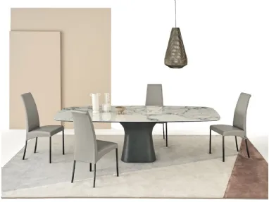 Table in SuperMarmo Podium by Bontempi