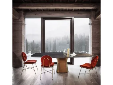 SuperMarmo Podium table by Bontempi