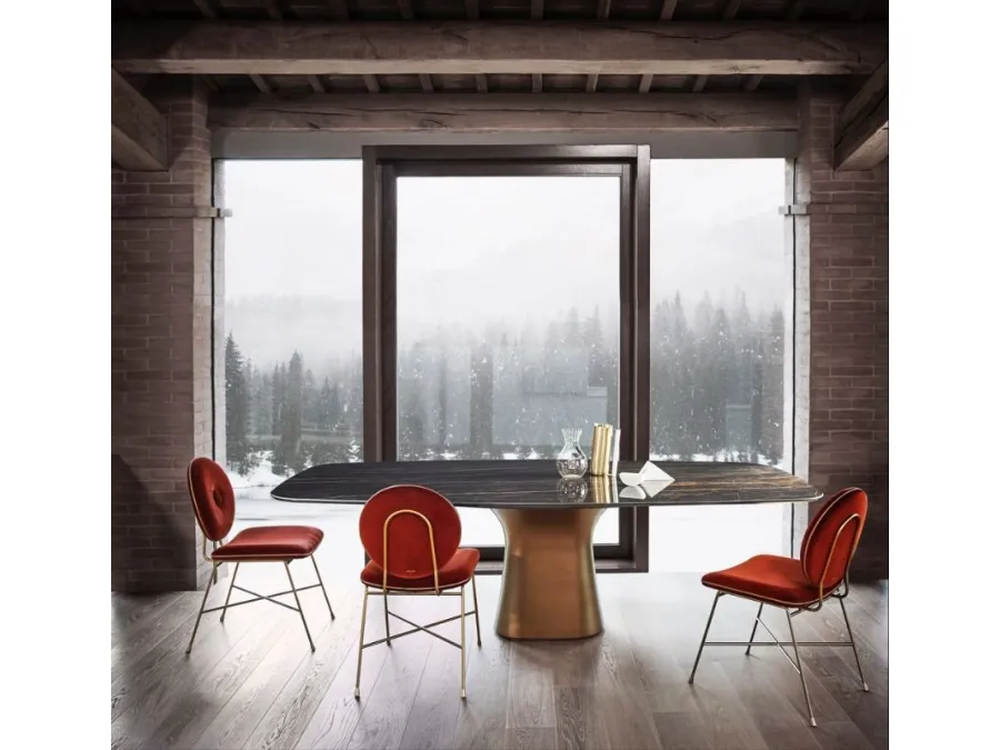 SuperMarmo Podium table by Bontempi